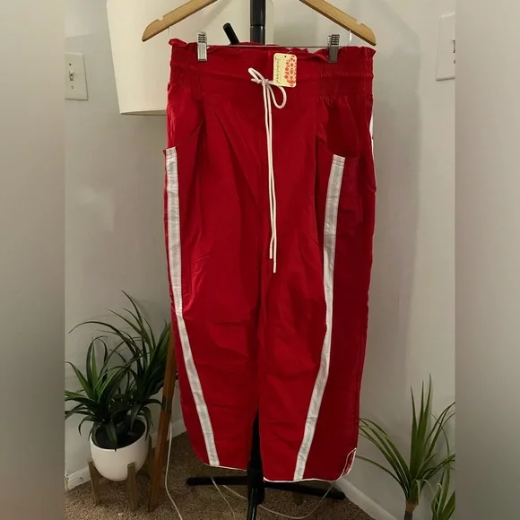 FP Movement by Free People Burgundy Track Pants - Picture 10 of 15